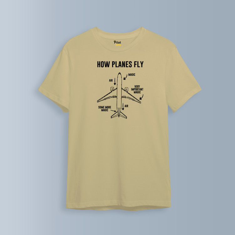 تیشرت هوانوردی How Planes Fly